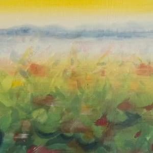 Abstract sun painting to lift your mood and enhance your spirit